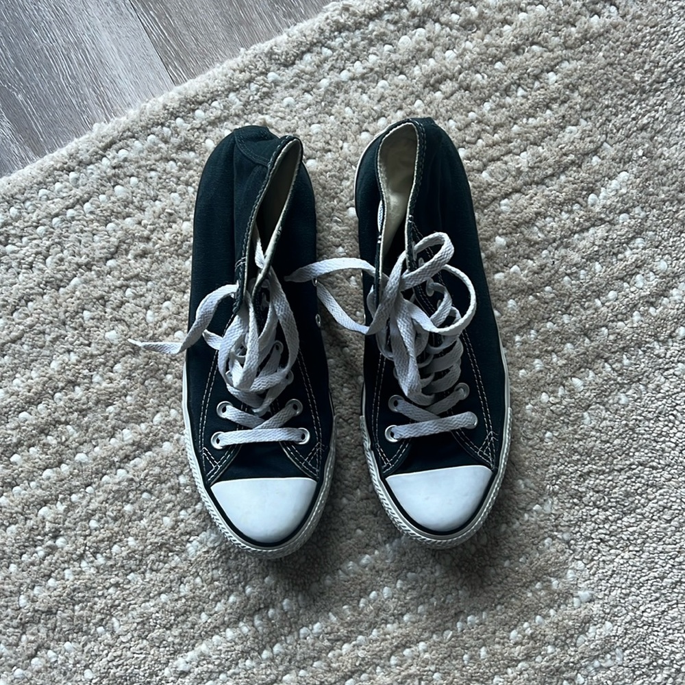 Black Hightop Vans